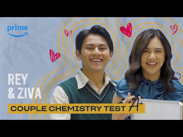 Couple Chemistry Test Ziva Magnolya & Rey Bong | Serial A+ | Prime Video Indonesia