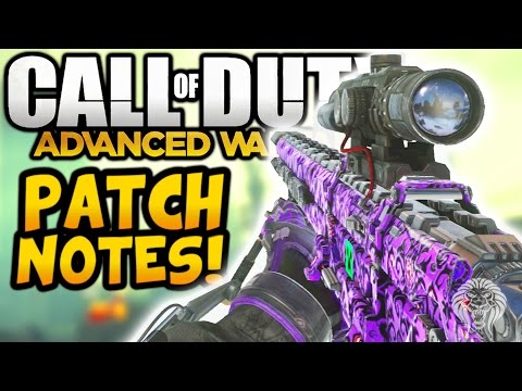 Advanced Warfare: NEW PATCH  NOTES! Weapon Buffs - MORS, Pistols, MP11, Crossbow & M1 Irons (COD AW)
