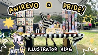 ART VLOG ✦  anime revolution & vancouver pride market