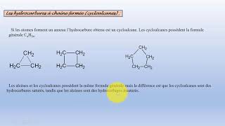 Les Hydrocarbures 4  (Familles Cycloalcanes)