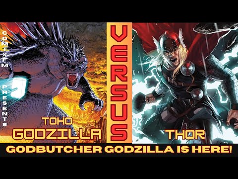 Godzilla Vs Thor - Godzilla Gets The Power Of Necrosword and Becomes The God Butcher #marvel