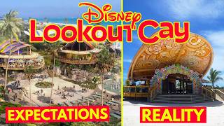 Disney's New Private Island Lookout Cay is Kinda Disappointing?! FULL TOUR 🏝️