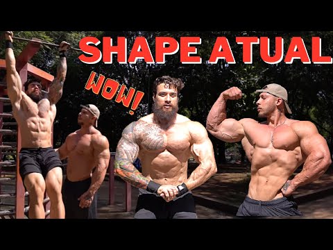 GORILA E RAMON MOSTRAM O SHAPE NO PARQUE!