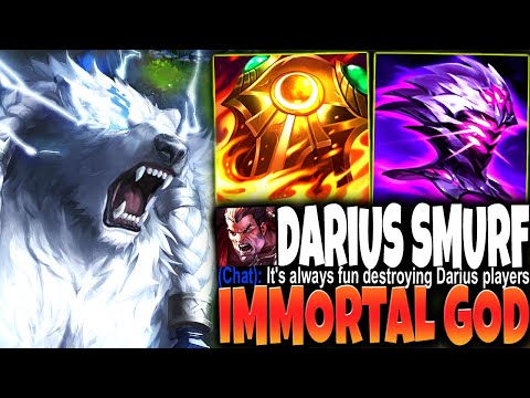 DARIUS Smurf Main vs My IMMORTAL VOLIBEAR GOD BUILD (he didn't LIKE IT) 🐻 LoL Volibear s13 Gameplay