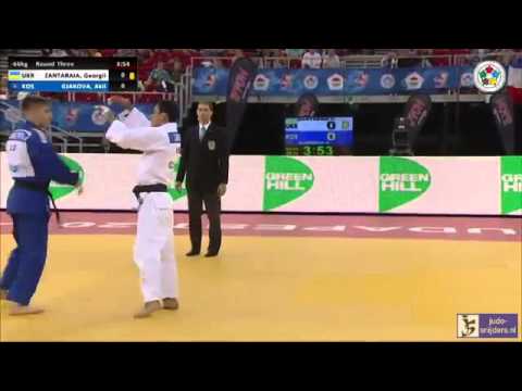 Judo 2014 Grand Prix Budapest: Zantaraia (UKR) - Gjakova (KOS) [-66kg]