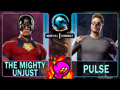MK1 The Mighty Unjust (PEACEMAKER) VS Pulse (JOHNNY CAGE)🥊Mortal Kombat 1🥊4K 60ᶠᵖˢ