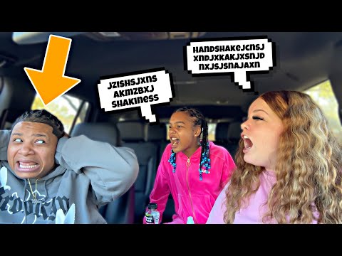 SPEAKING A NON EXISTING LANGUAGE TO SEE APRILS REACTION *HILARIOUS*