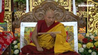 བཀའ་བརྒྱུད་དགུན་ཆོས་སྐབས་༡༦ དཔལ་༸རྒྱལ་དབང་ཀརྨ་པ་མཆོག་ནས་ཁྲིད་ཐུང་བརྒྱ་རྩའི་བཀའ་ཁྲིད་ 11/16