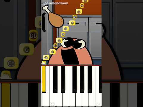 My Pou transformed into a Monster! @DiamondWoW - Piano Duet