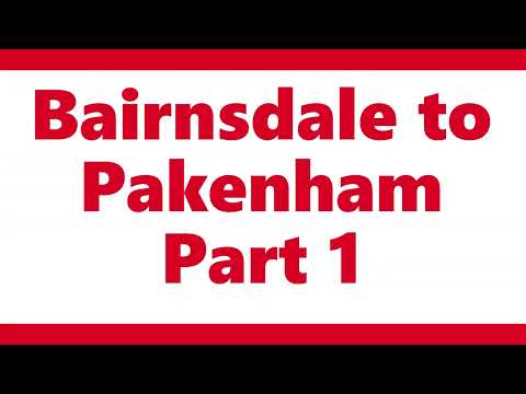 Bus Vlog 2: Bairnsdale to Pakenham Part 1 on a Dysons Bus