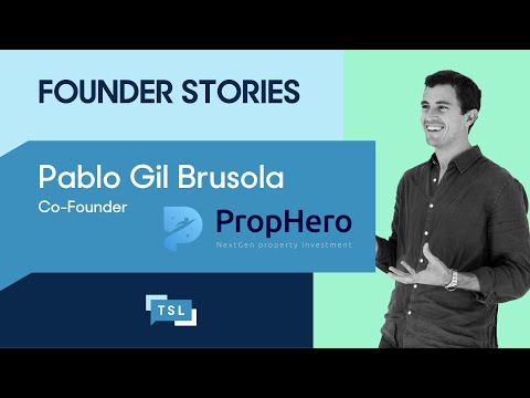Founder Stories Series Pablo Gil Brusola, PropHero - YouTube