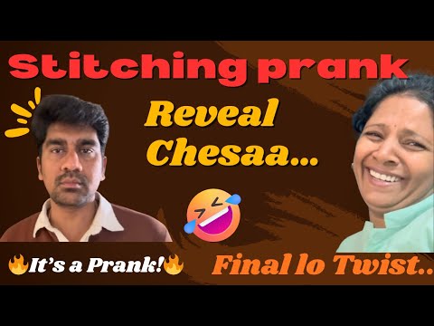 ₹7500 Stitching Prank Reveal 😱… Kaani Last Lo Big Twist! 😂