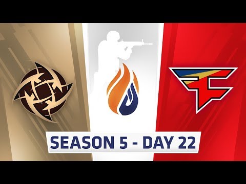ECS Season 5 Day 22 NIP vs Faze - Inferno