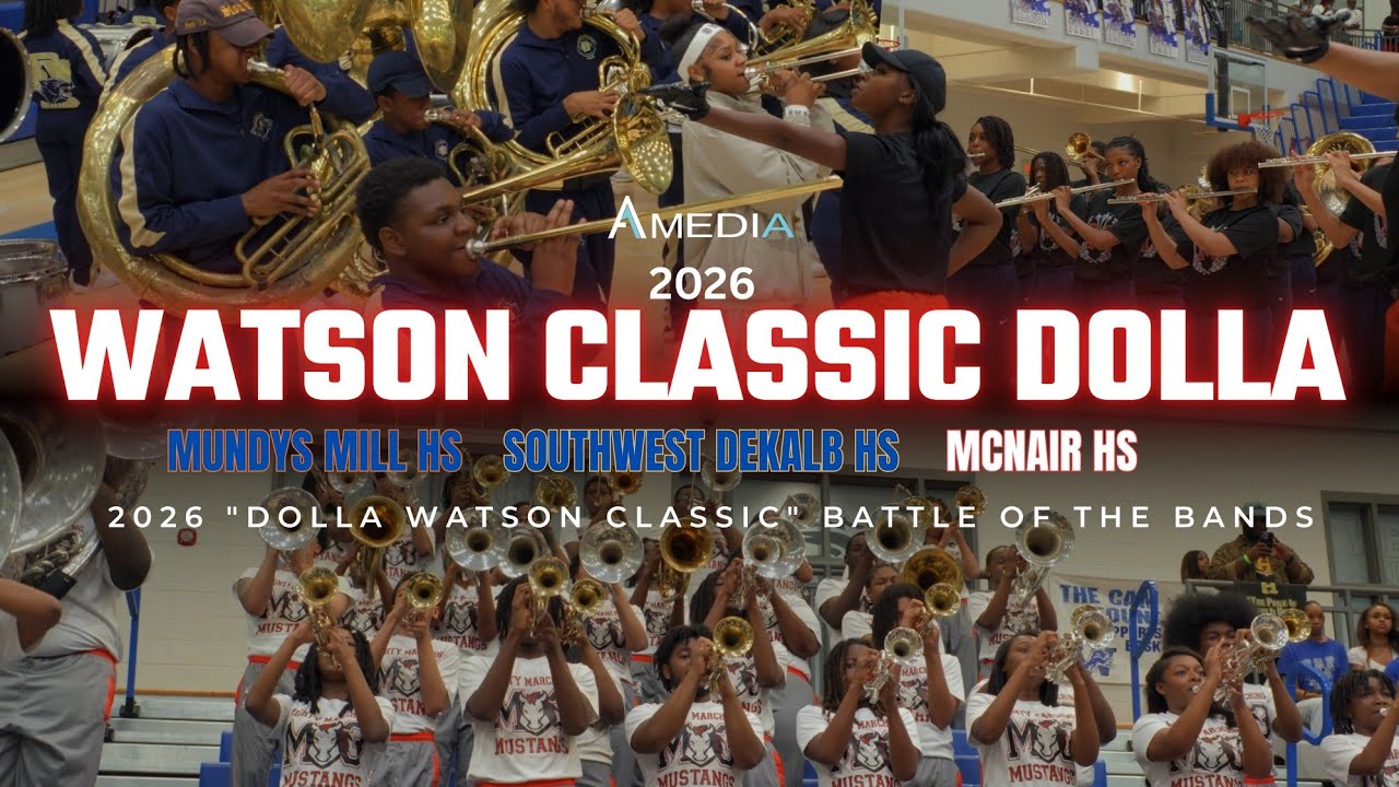 McNair HS vs Mundys Mill HS vs Southwest Dekalb HS | 2026 Dolla Watson  Classic | 4K 🔥🎥🎬‼️