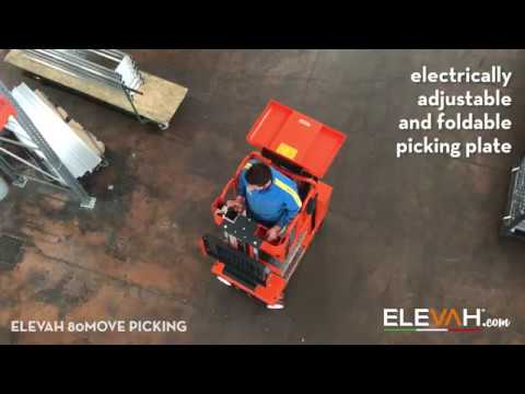 Nacelle automotrice Minilev (Elevah) 80 Picking - Hauteur de travail 7.75 m - Capacité 200 kg_1