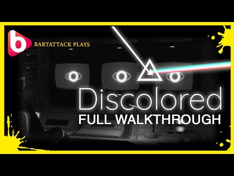 Discolored - Puzzle game - Full walkthrough no commentary