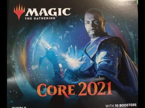MAGIC THE GATHERING: CORE SET 2021 BUNDLE OPENING