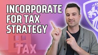 Don't incorporate your business just for tax strategy