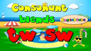 Consonant Blends / Tw-Sw / Phonics Mind Map