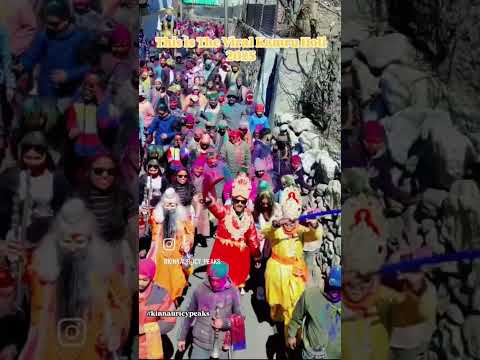 KAMRU Holi 2025 #reelsinstagram #kinnauricypeaks #holikinnaur