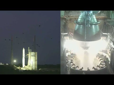 Ariane 5 ECA aborted launch with INTELSAT 37e and BSAT-4a