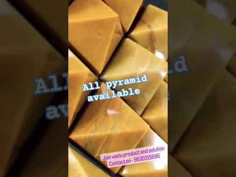 White crystal reiki pyramid, shree yantra pyramid, jain vast...