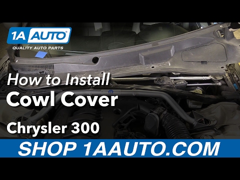 How to Remove Cowl Cover 05-10 Chrysler 300