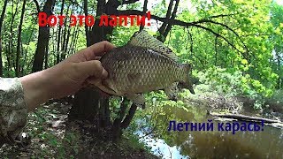 Где поймать карася в уфе