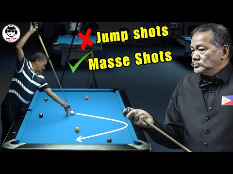 Efren Reyes Amazing Masse Shots