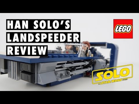 LEGO Star Wars: Han Solo's Landspeeder full review! (75209)