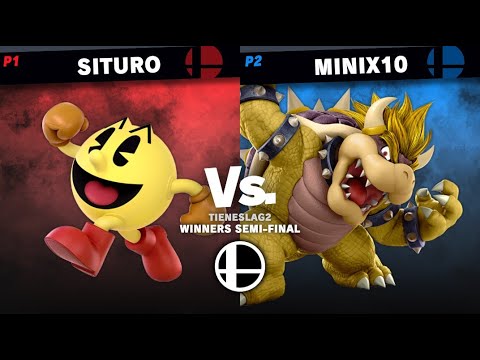 TienesLag2 - WSF Situro (Pac-man, Donkey Kong, Wolf, Roy) VS Minix (Bowser, Luigi, Dark Samus, Simon
