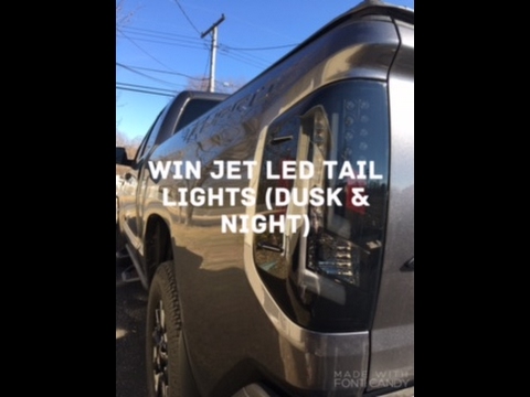 Win Jet LED Taillights For The Toyota Tundra TRD Pro (Dusk & Night)