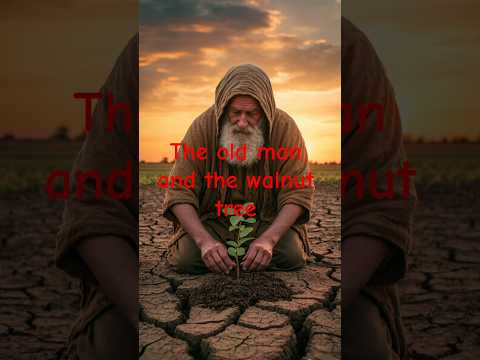 truestory."This old man knows he won't see the fruit of this tree... but he still plants it!"