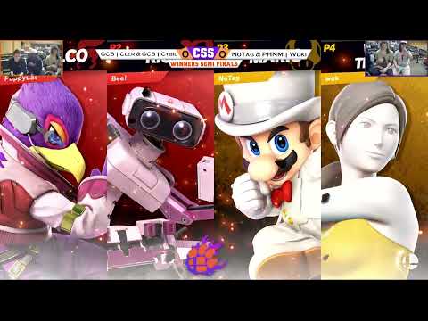 CSS 39 Doubles - WS - Cybil & PercKong (Falco/ROB) vs. NoTag & Wuki (Mario/WFT) - SSBU