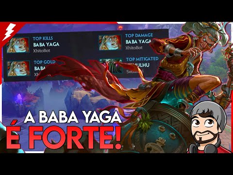 BABA YAGA MID, ELA É FORTE DEMAIS! - ⚡ Smite BR Master Ranked Conquista