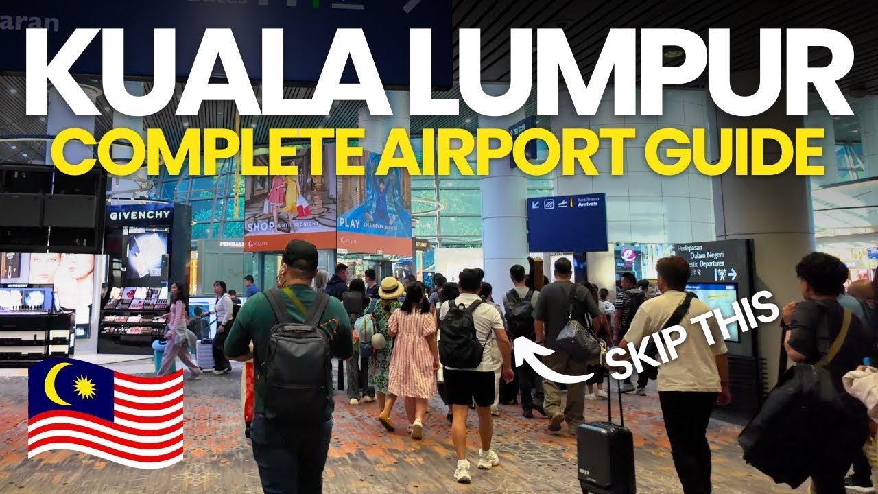 Inside Kuala Lumpur International Airport | Full Tour