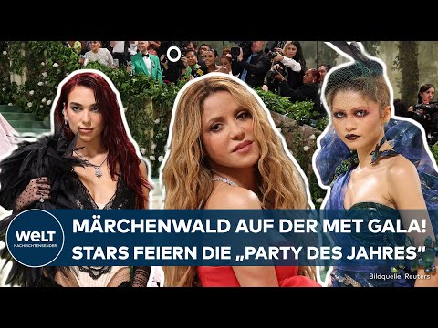 MET-GALA: Zendaya, Shakira, Dua Lipa und co. bei alljährlichem Star-Auflauf der "Vogue" in New York