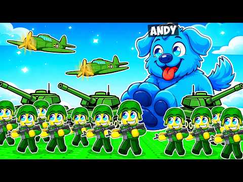 I Became A DOG And Built $947,748 MINI ARMY In Roblox!