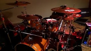 Video thumbnail for Axis eKit Trigger, Alesis DM5 drum setup by killalude