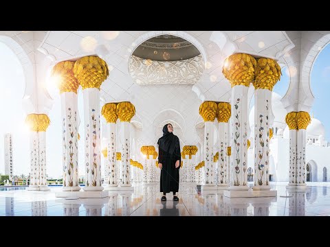 LOGRÉ ENTRAR A LA MEZQUITA MÁS LUJOSA DE ABU DHABI