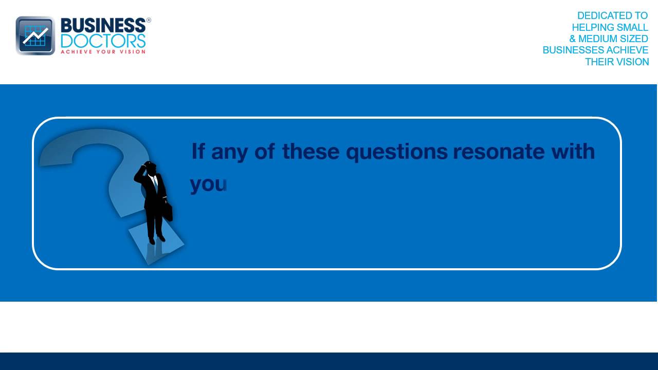 So, What do Business Doctors do - Peter Searle