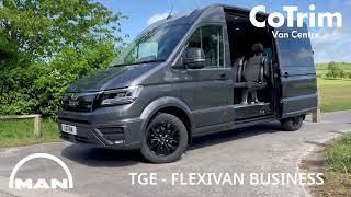 MAN TGE For Sale UK - MAN TGE interior - Flexivan Business from CoTrim