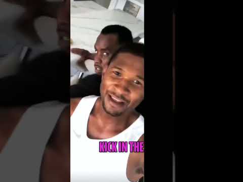 Usher and P Diddy Having Good Times. #usher #pdiddy #badboyrecords #hiphop #music #lgbt #lgbtq