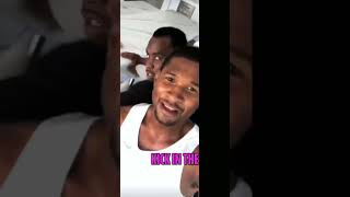 Usher and P Diddy Having Good Times. #usher #pdiddy #badboyrecords #hiphop #music #lgbt #lgbtq