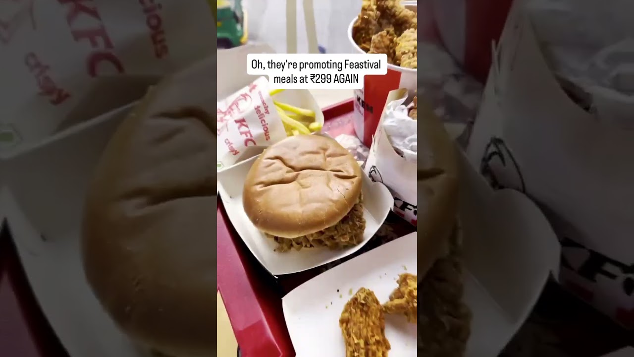 Admin said “Feastival content,” and we pulled up to serve with Rs.299 meals😮‍💨🍗