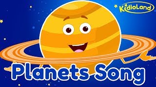 Educational Planets Song | Super Catchy Planets Song | Sun, Earth, Sol