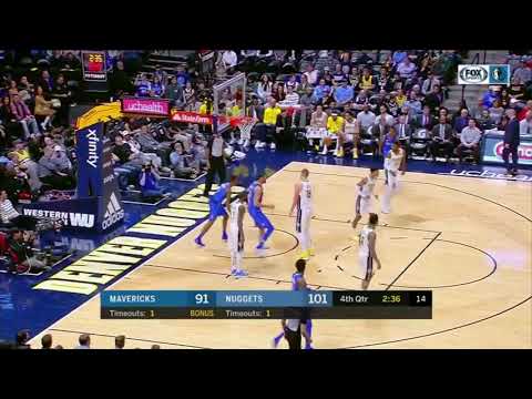 Dennis Smith Jr. Soars for Tomahawk Dunk (Nuggets vs. Mavericks)
