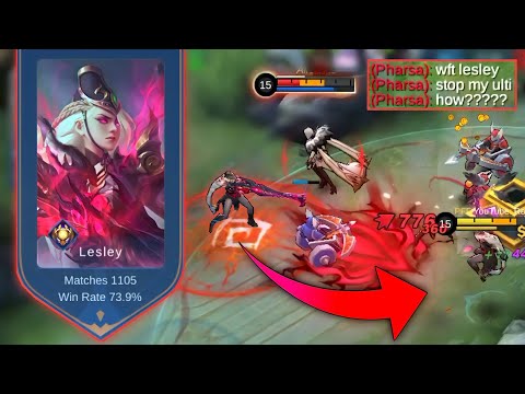 THE MOST SATISFYING AND AGGRESSIVE LESLEY FLICKER+2ND FREESTYLE MONTAGE #3 - MLBB