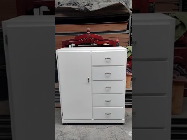 Vídeo relacionado con ODK Comoda Dormitorio 3 en 1, con Burro Ropa y 2 Ganchos para Abrigos, Zapatero de Doble Capa en la Parte Inferior, 4 Cajonera de Tela, Ideal para Dormitorio y Pasillo, Blanco