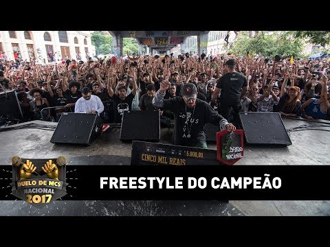 Freestyle do Campeão César [ES] - DUELO DE MCS NACIONAL 2017